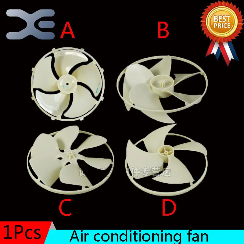Goede 4 Modellen Huishoudapparatuur Onderdelen Airconditioner Thuis Ventilator Ventilatie Airconditioner Onderdelen Met Frame Fan Blad Demper