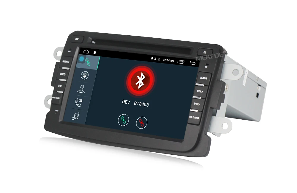 Cheap MEKEDE 4g LTE Android 7.1 Car DVD Player For Dacia Sandero Duster Captur Lada Xray 2 Logan Trafic X83 2014 GPS radio 24