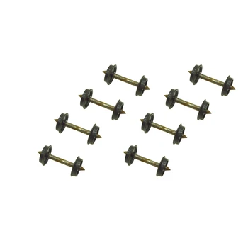 

Metal Wheels for Model Train 1:87 HO Scale New AC Wheel Set Model Building kit DIY Accessories