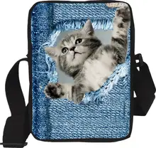 Original Cute Cat Messenger Travel Bags for Women High Multifunctional Girls Shoulder Bags Crossbody Bolsa Feminina