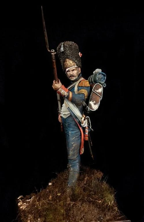75mm 1/24 Resin figures soldiers kits Napoleonic Wars warriors unpainted and unassembled G331dd