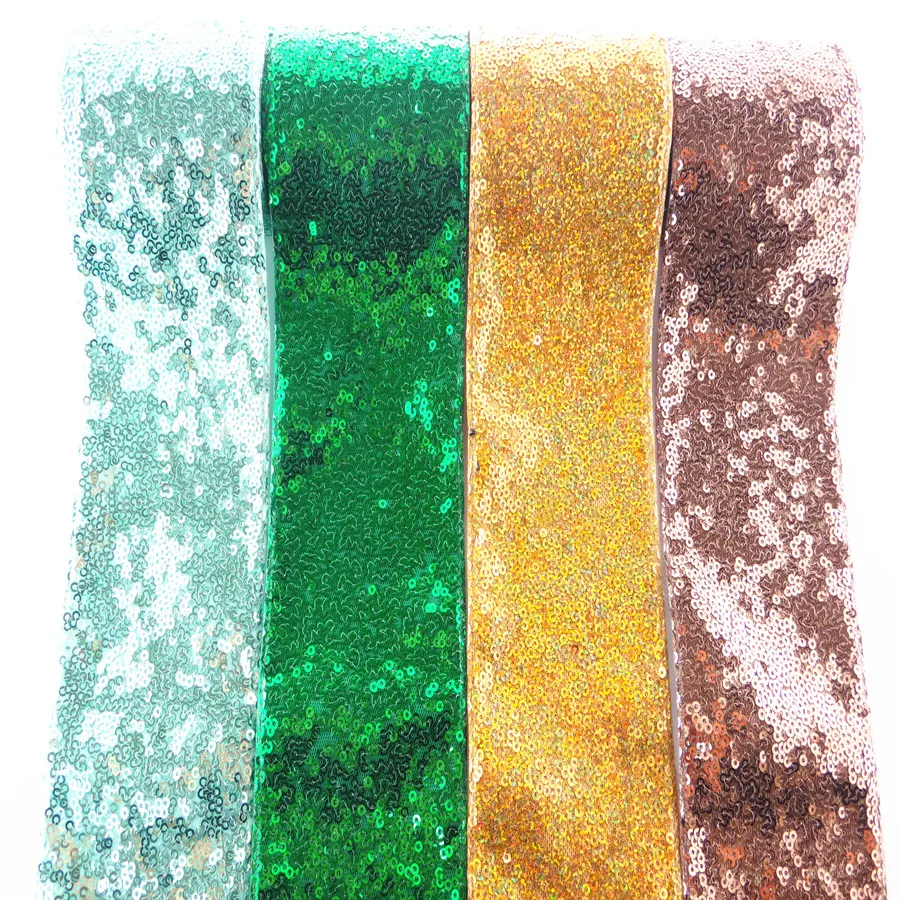 1 ярд " 75 мм блестящая Блестящая лента для волос DIY аксессуары для волос швейная ткань DIY материалы ручной работы, MD190119