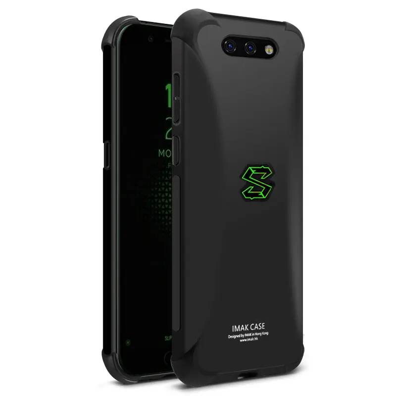 

IMAK Xiaomi Blackshark Case Cover Shockproof Silicone Soft TPU Cover Case For Xiaomi black shark gaming phone