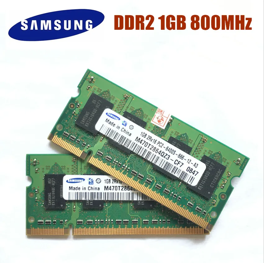 Samsung1GB 2 ГБ/4 ГБ/8 ГБ 2G 4G PC2 PC3 DDR2 DDR3 667 МГц 800 1333 МГц 1600 5300S 6400S 8500S 10600S памяти ноутбука ноутбук Оперативная память