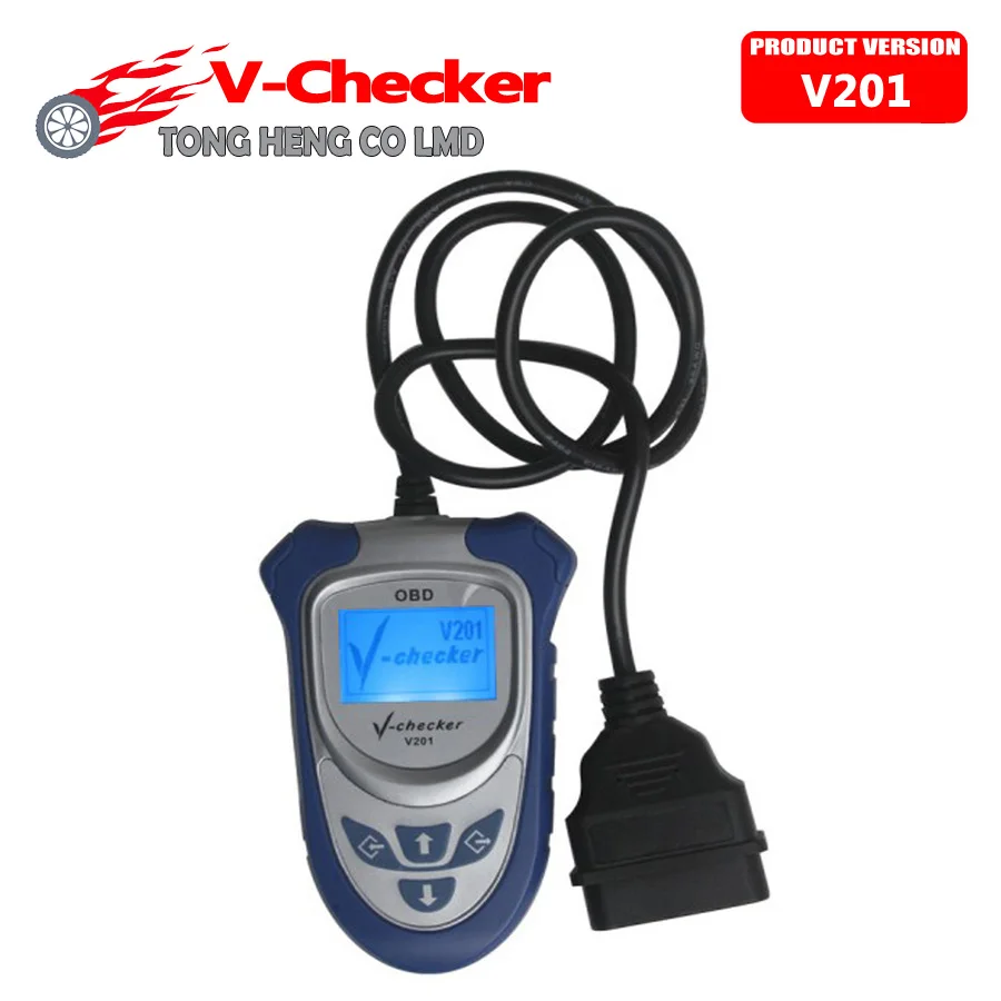 V-CHECKER VCHECKER V CHECKER V201 Professional OBD2 Scanner With Canbus Free Shipping | Автомобили и мотоциклы