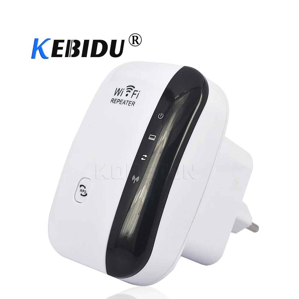 Kebidu Беспроводной-N WI-FI повторителя 802.11n/b/g сети Маршрутизаторы 300 Мбит/с Диапазон Expander усилитель сигнала Extender WI-FI Ap Wps