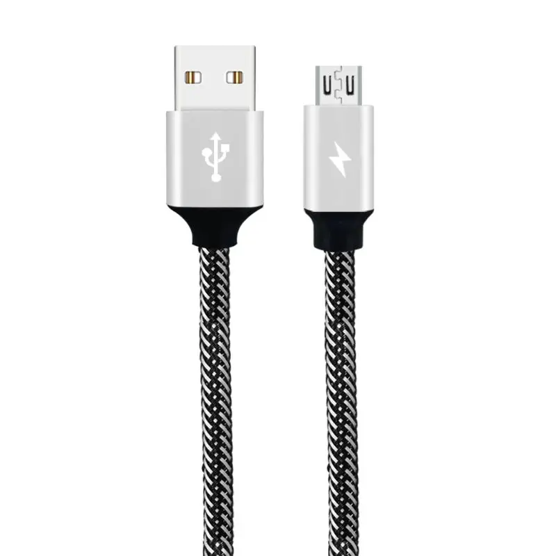 30 см 3 а кабель для быстрой зарядки Micro USB плетеный кабель для зарядки samsung Galaxy S7 S6 Xiaomi huawei Android Смартфон стол