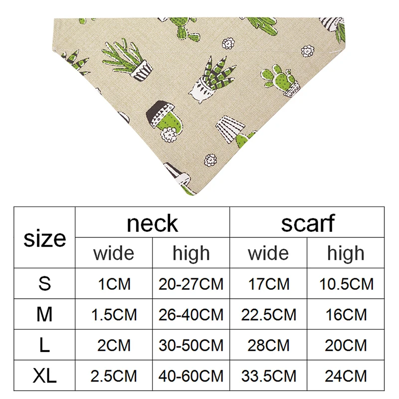 Регулируемый Собачий Ошейник с банданой щенком котом милый шарф с растительным узором собачий нагрудник шейный платок аксессуары для домашних животных для чихуахуа Йоркцев
