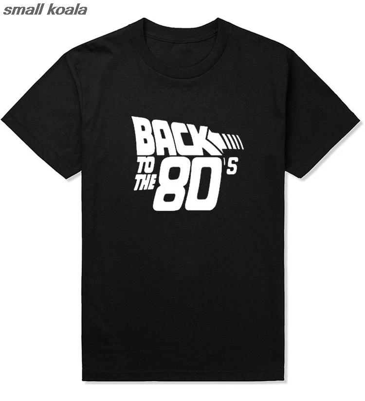 Back to the 80's Funny Retro T Shirts Fashion Personalized Custom