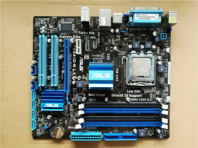 Lga 775 P5g41tm Lx3 Asus P5G41C-M LX Desktop Motherboard Intel G41