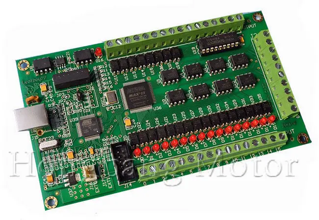 New 4 Axis CNC USB Card Mach3 200KHz Breakout Board Interface