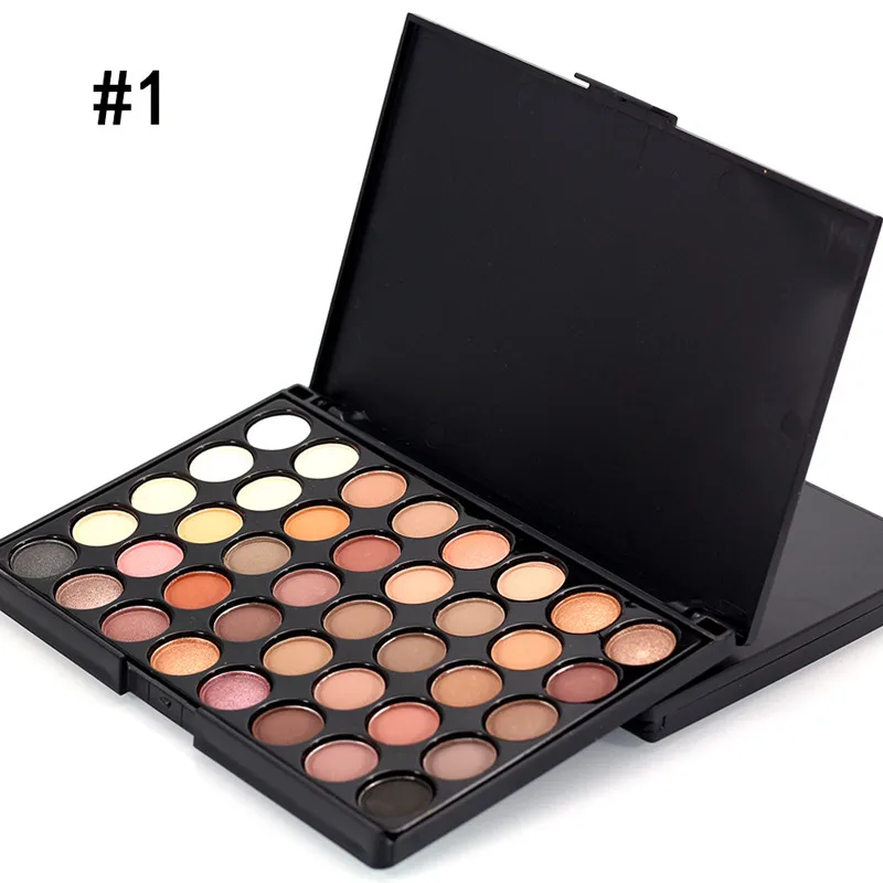 POPFEEL Brand Makeup Eye Shadow Cream Nude Pearl Professional Makeup Eye Shadow Palette 40 Colors