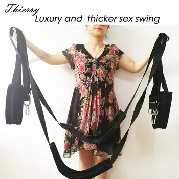 Thierry Luxury Thicker 0.9kg Sex Swing Chairs Strap Adults Sex Furniture Adult Games Hanging Swing for Couples Sex Position 1