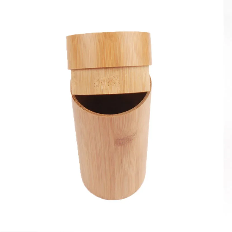 I Key Buy 1pc Natural Cylinder Bamboo Glasses Box Fashion Sunglasses Case