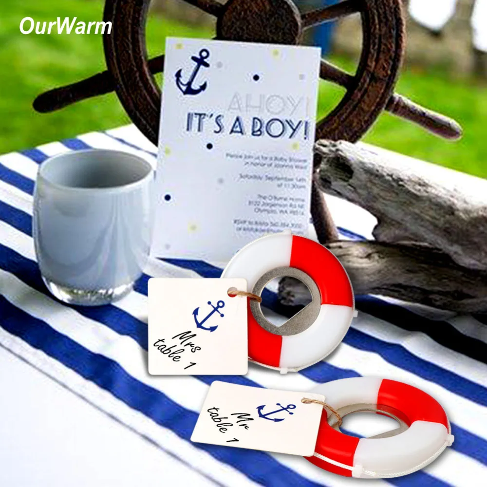 OurWarm морские подарки на свадьбу сувениры для гостей 5/10 шт. спасательный буй