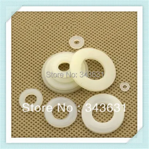 Купить М12 шайбы нейлон/нейлон плоские шайбы М12 х 22 x2mm толщиной 500 ...