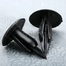 Yetaha 50Pcs 6mm Auto Car Door Trim Panel Clip Fastener for Suzuki Mazda Bumper Fastener Rivet