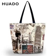 Мягкая складная женская сумка для покупок большая сумка на плечо женская сумка на молнии эко многоразовая сумка для покупок с короткими ручками карман