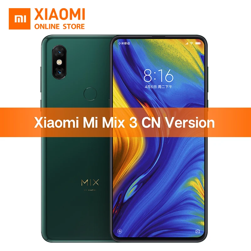 Оригинальный Xiaomi mi X 3 Snapdragon 845 8 GB 128 6 39 &quotAMOLED Полный Экран 24MP двойной Фронтальная