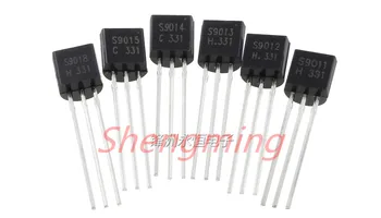 

1000pcs S9011 S9012 S9013 S9014 S9015 S9018 TO-92 NPN PNP