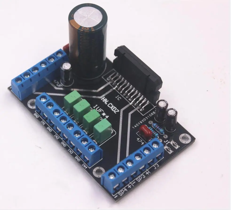2018 Новый DC 12V TDA7388 четыре канала 4x41W Аудио Усилитель мощности доска BTL PC