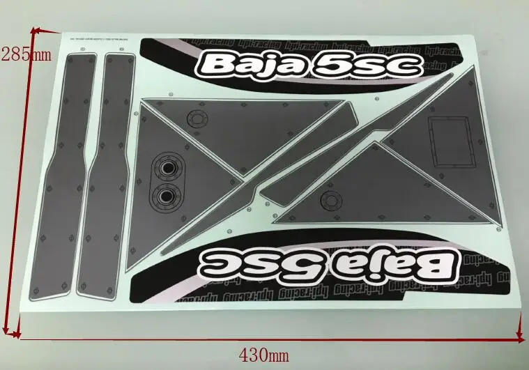 

HPI Racing 1/5 off road gasoline decal sticker for HPI 5SC 5T