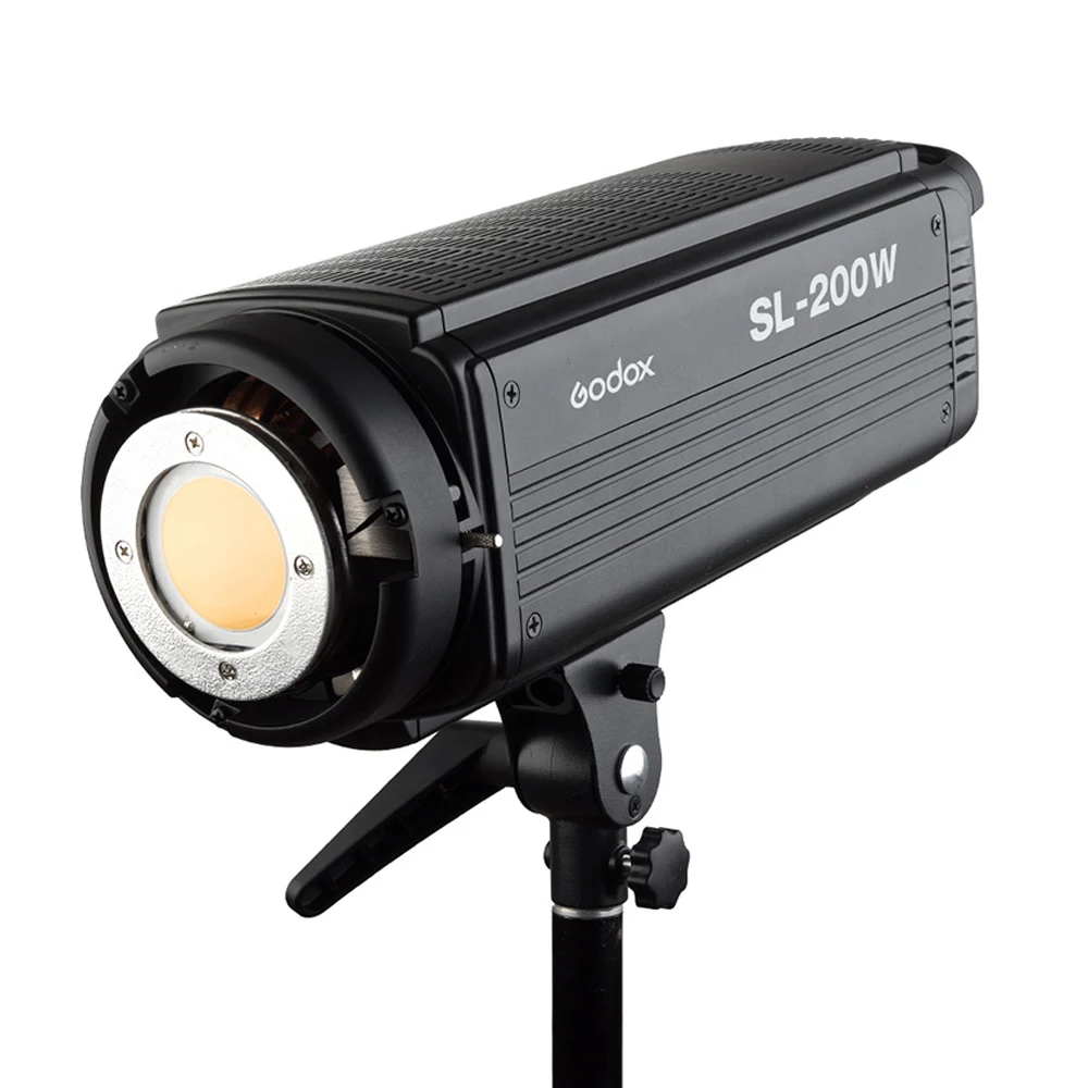  Free DHL Godox SL-200W 200Ws 5600K Studio LED Continuous Photo Video Light Lamp For All DSLR Camera - 33006289003