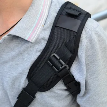 

Quick Rapid Single Shoulder Sling Belt Neck Strap Black Adjustable For Camera SLR DSLR 8899