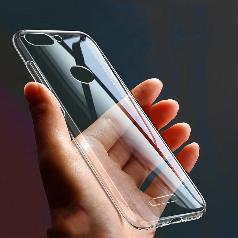 

For Xiaomi Redmi 6 /6A/6 Pro/Mi A2 Lite Case Slim Clear Transparent Soft TPU Silicon Cover Natural Mobile Phone Protective Shell
