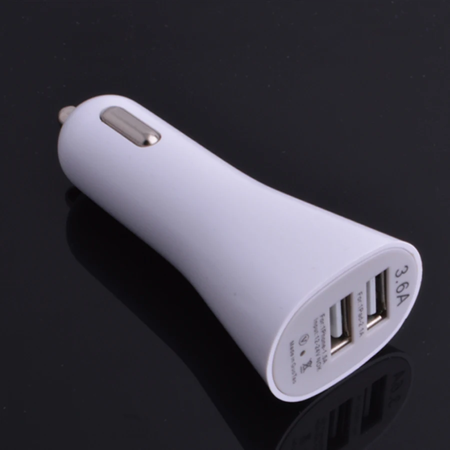 SUMPK 5V 2 1 Amp портами зарядное устройство для автомобиля с двумя USB адаптера