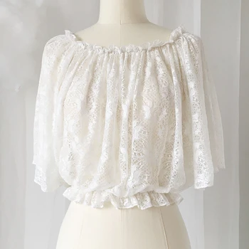 

Plus Size Shein Free Shipping Original Design Within The Lolita Lace Render Unlined Upper Garment Of A Joker Shirt 2019 New