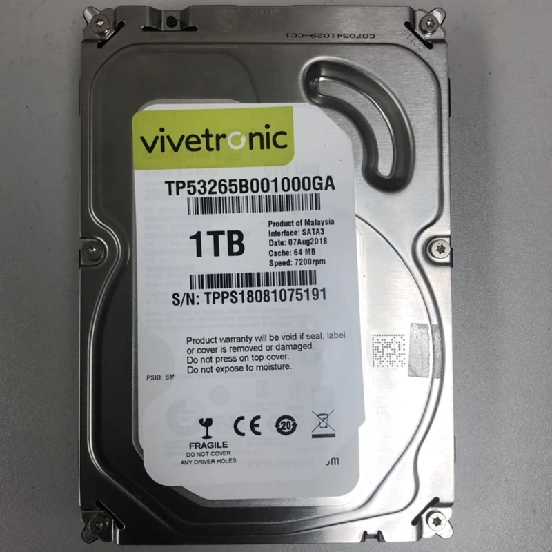 

Seagate Brand 1TB Desktop PC 3.5" Internal Mechanical Hard disk SATA 3Gb/s-6Gb/s HDD 1TB 7200 RPM 8 MB / 32 MB Buffer
