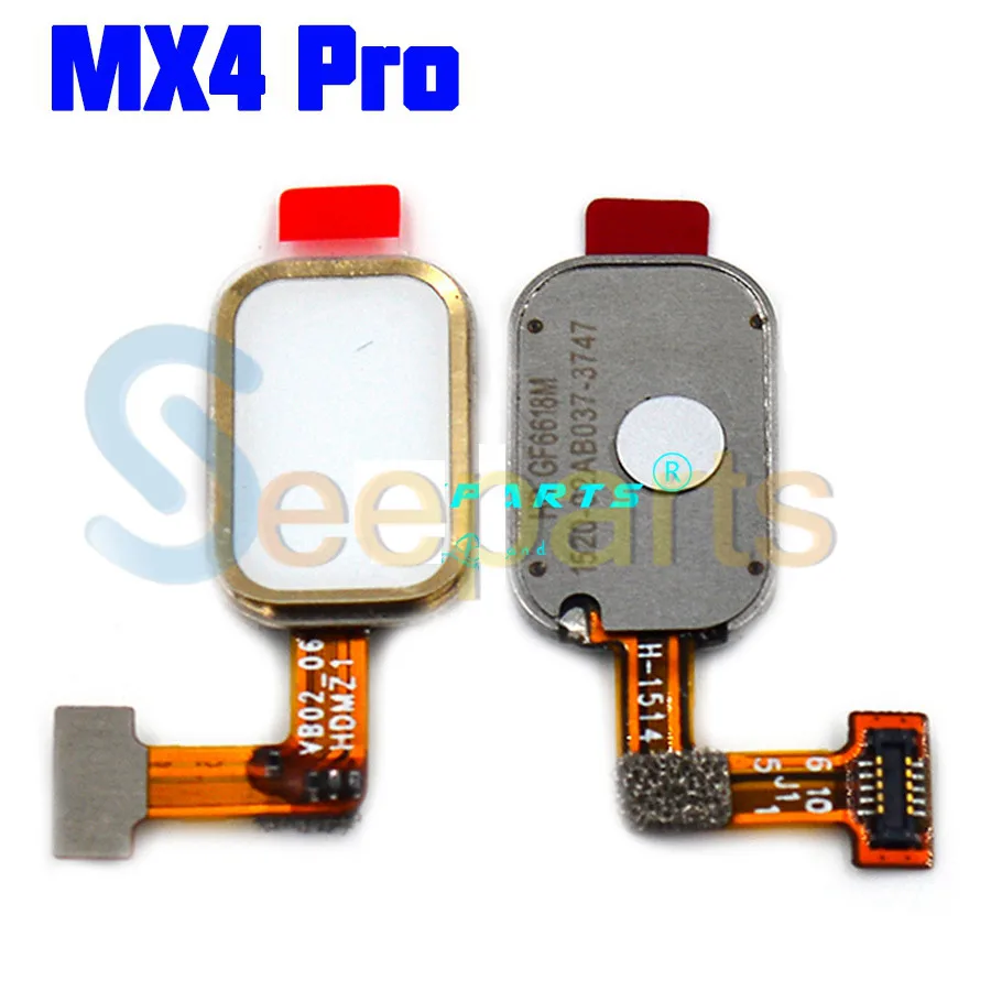 Meizu MX5 Кнопка Домой M2 M3 M5 Note Распознавание отпечатков пальцев Сенсорный ID датчик гибкий кабель лента запасные части MX4 Pro кнопка