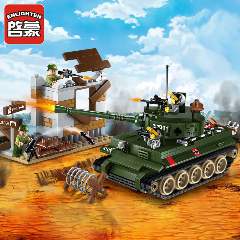 1711 380pcs Military Constructor Model Kit Blocks Compatible LEGO Bricks Toys for Boys Girls Children Modeling 1711 380pcs Military Constructor Model Kit Blocks Compatible LEGO Bricks Toys for Boys Girls Children Modeling