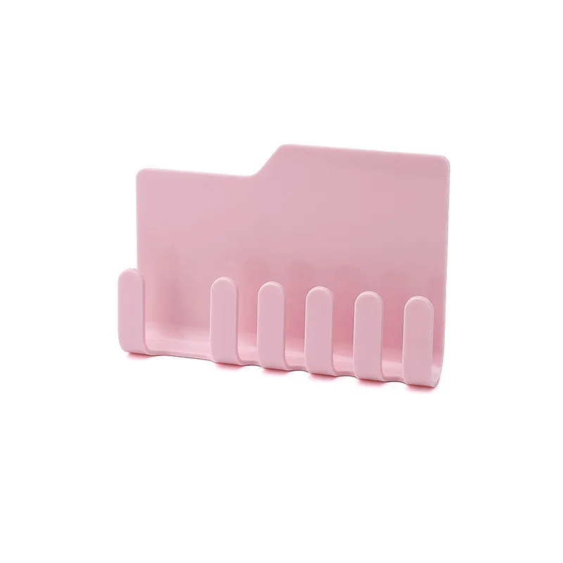 Toothbrush Holder Wall Mounted Stick Rack Toothpaste Hanging Shaving Razor Rack Multifunction Brush Holder (13)
