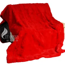 CX-D-88/X Полный Пелт дома и отеля натуральный кролик меховой ковер
