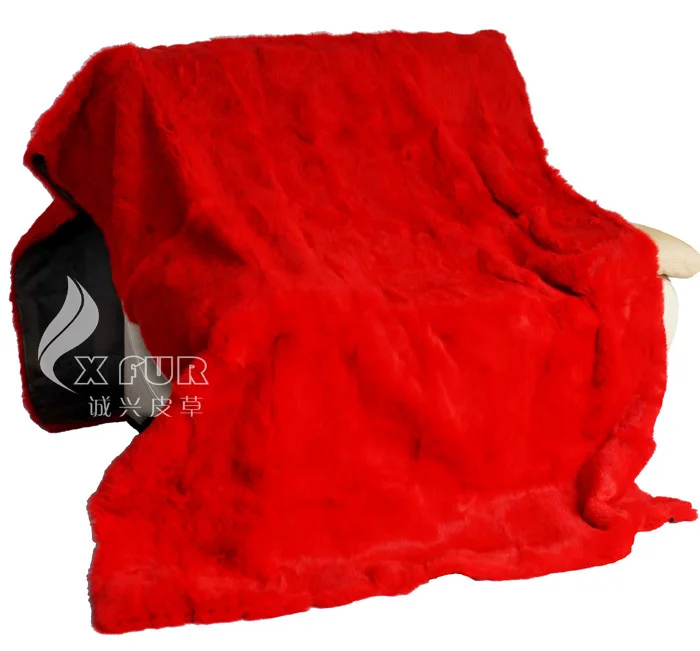 

CX-D-88/X Full Pelt Home And Hotel Wholesale Genuine Rabbit Fur Carpet