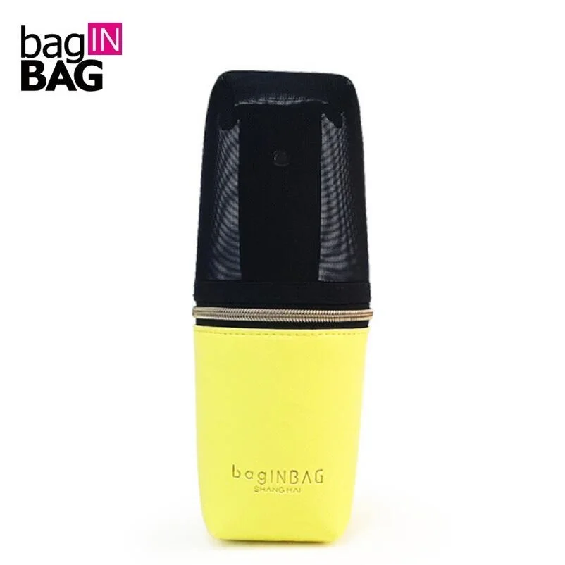 Multifunctional Pen Case Makeup Bags Fashion Portable Small Cosmetic Pouch Beauty Cosmetic eyebrow pencil bag storage