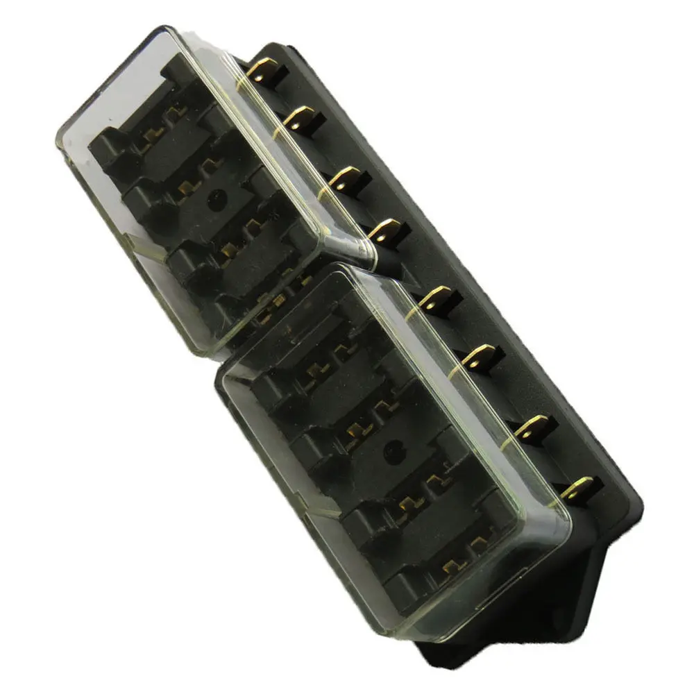 EE support Car 8 Way Standard ATO Blade Fuse Box Block ... fuse plug box 