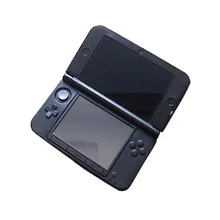 Черные силиконовые Стразы чехол Защитный чехол для nintendo 3DS LL/XL
