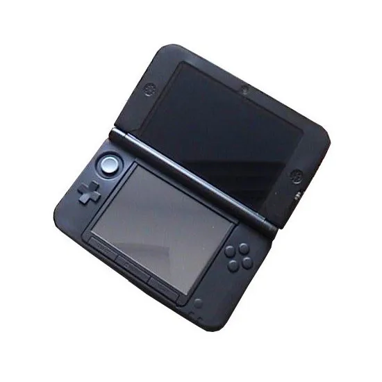 

Black Crystal Silicon Case Cover Skin Protector Sleeve for Nintendo 3DS LL/XL
