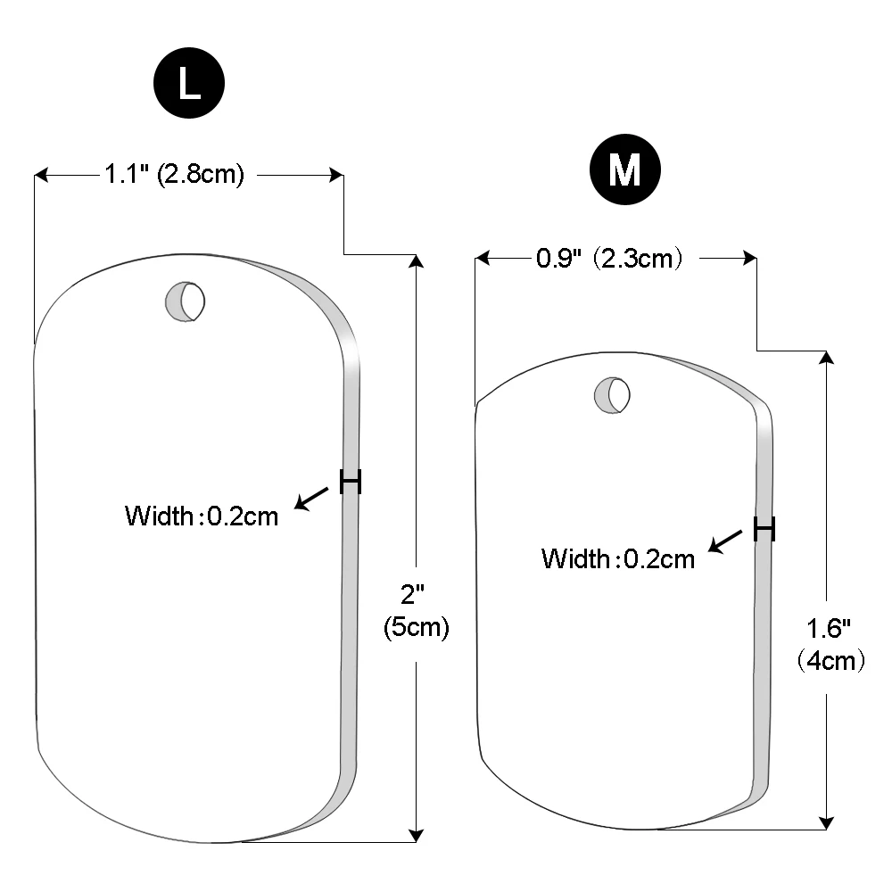 Идентификационная бирка для военных собак, бирка для собак из нержавеющей стали, индивидуальная идентификационная бирка на заказ, Выгравированная идентификационная бирка для домашних животных, номер телефона 2 размера M L