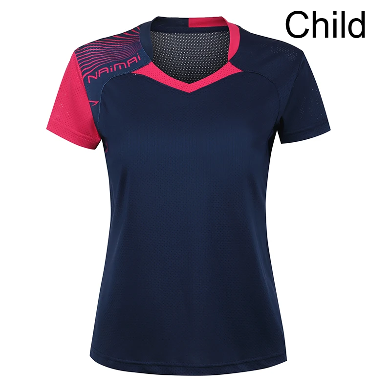 Niños Tenis de Mesa muchacho, niños deportes tenis chándal, niño badminton camiseta, camisa del desgaste del tenis 5062B