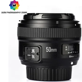 

YONGNUO YN50mm F1.8 AF/MF Standard Prime Lens for Nikon New lens