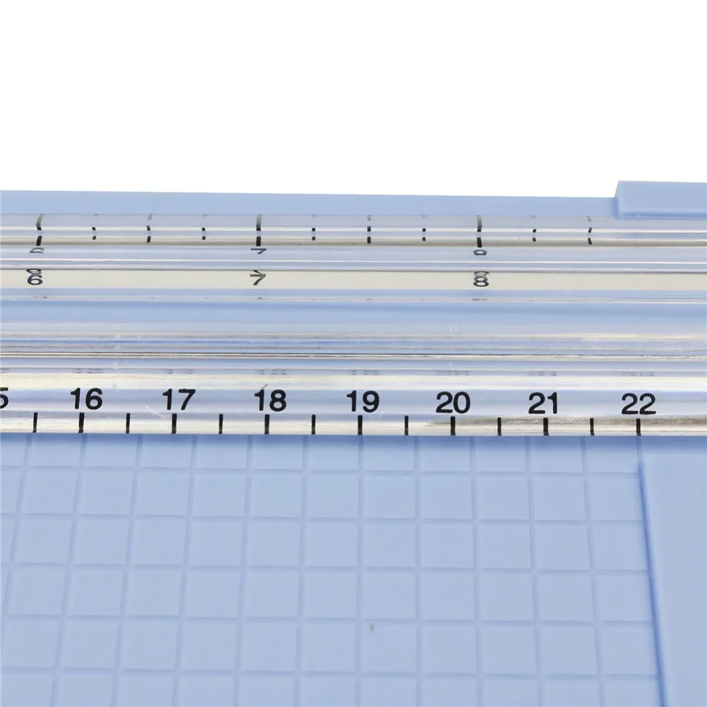 1 шт. A4 Бумага Ножи Портативный руководство Бумага триммер Съемные лезвия Пластик коврик для резки Бумага резак с линейкой канцелярские
