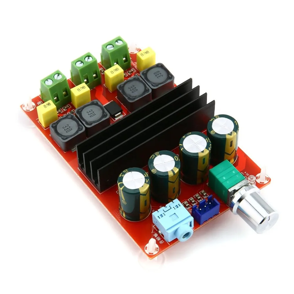 

TPA3116 2*100W Digital Power Amplifier Board Dual Channel Digital Audio Amplifier Board Module Super Bass Ampl