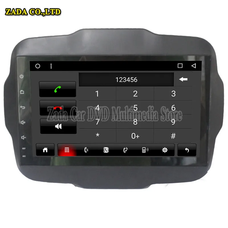 Discount Ectwodvd 9inch Octa Core Android 8.1 Car DVD Player GPS Navigation Multimedia For JEEP Renegade 2016 5