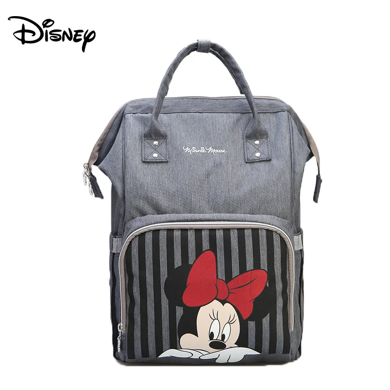 Disney Микки Минни Мумия сумка для подгузников дорожная пеленка сумка Bolsas Maternidade коляска с водоотталкивающим покрытием сумка USB Электрический