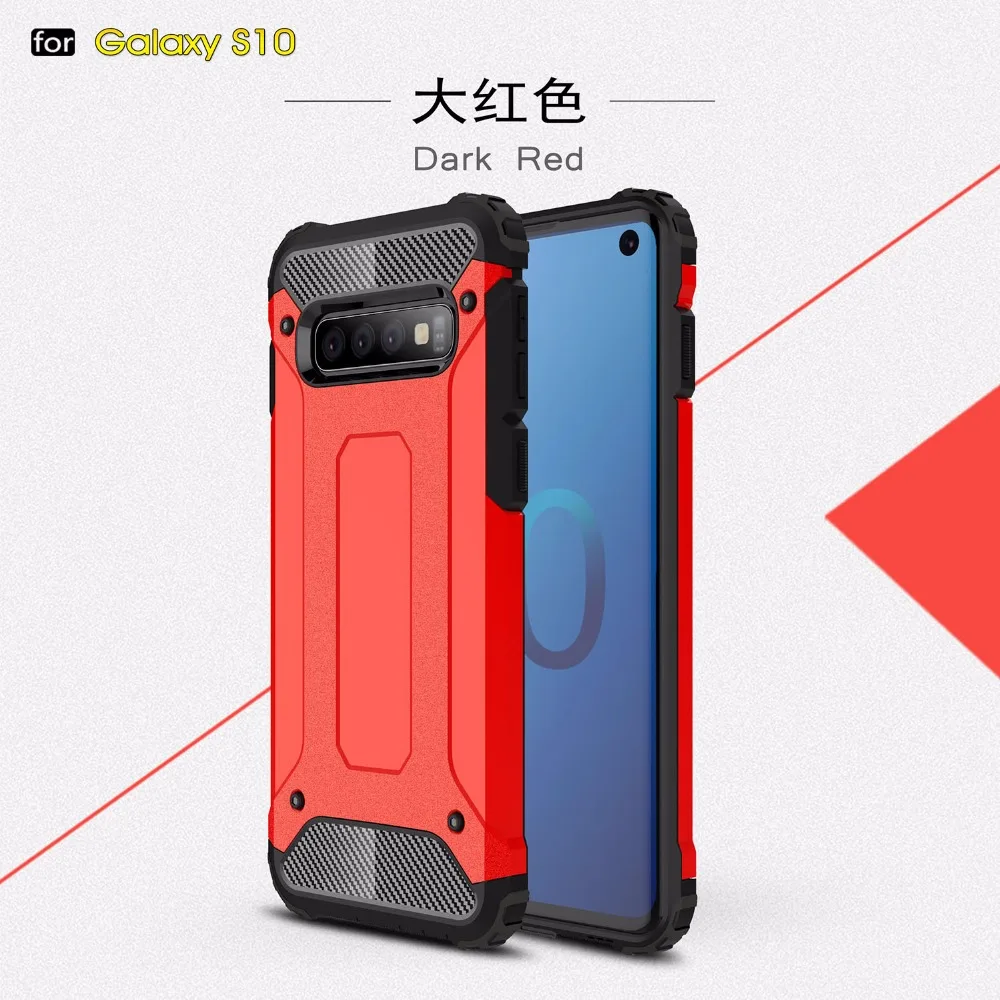 100 шт./лот чехол с бриллиантами TPU+ PC высокого качества чехол для Samsung Galaxy S6 S7 S8 S9 S6 S7 край S8 S9 плюс S10 lite плюс 5G