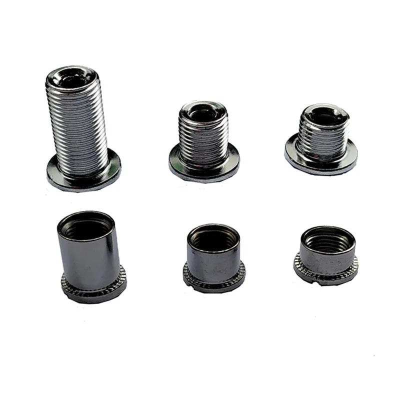 

12PCS/LOT Hot Sale Mountain Bike Road Bike Crankset Steel Chainwheel ring Bolt & Nut Bike Parts